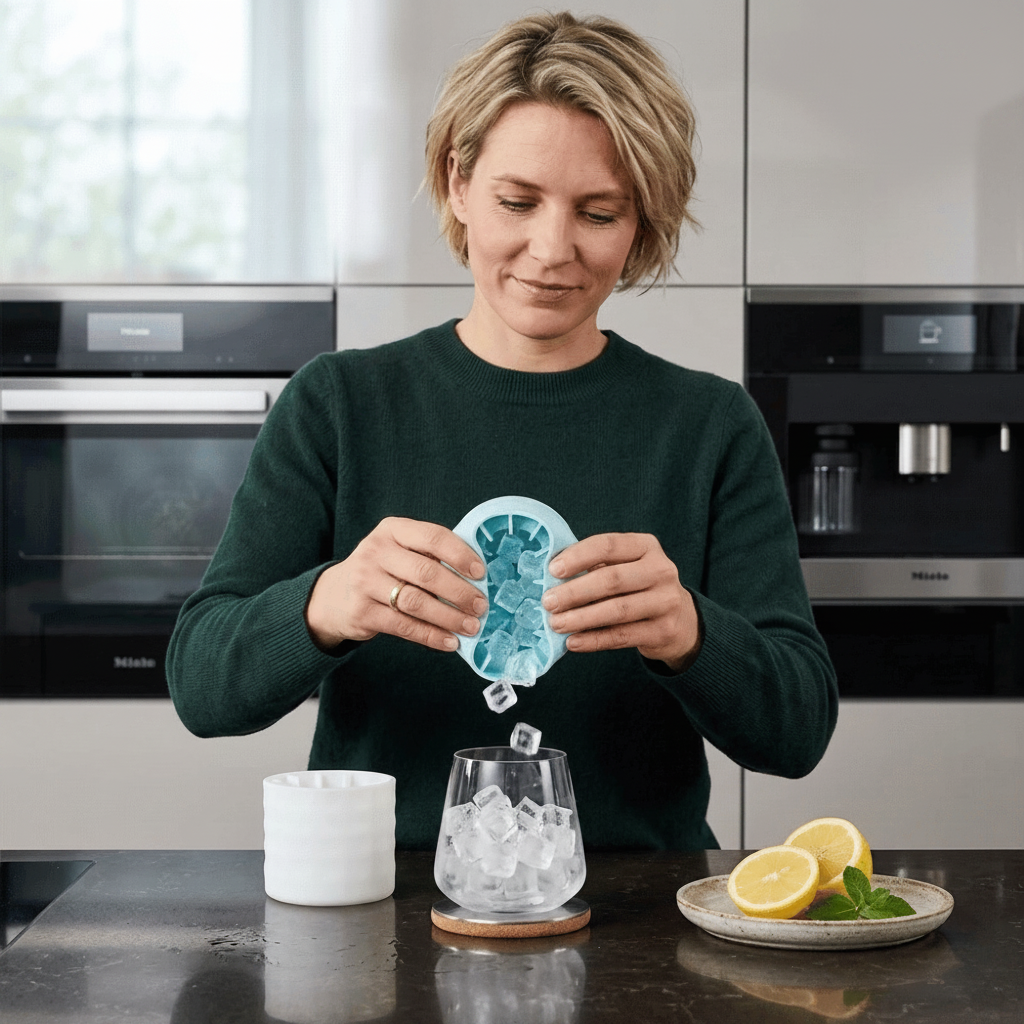 Silicone Ice Cube Tray