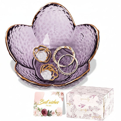 Ceramic Flower Jewelry Dish