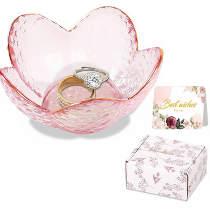 Ceramic Flower Jewelry Dish