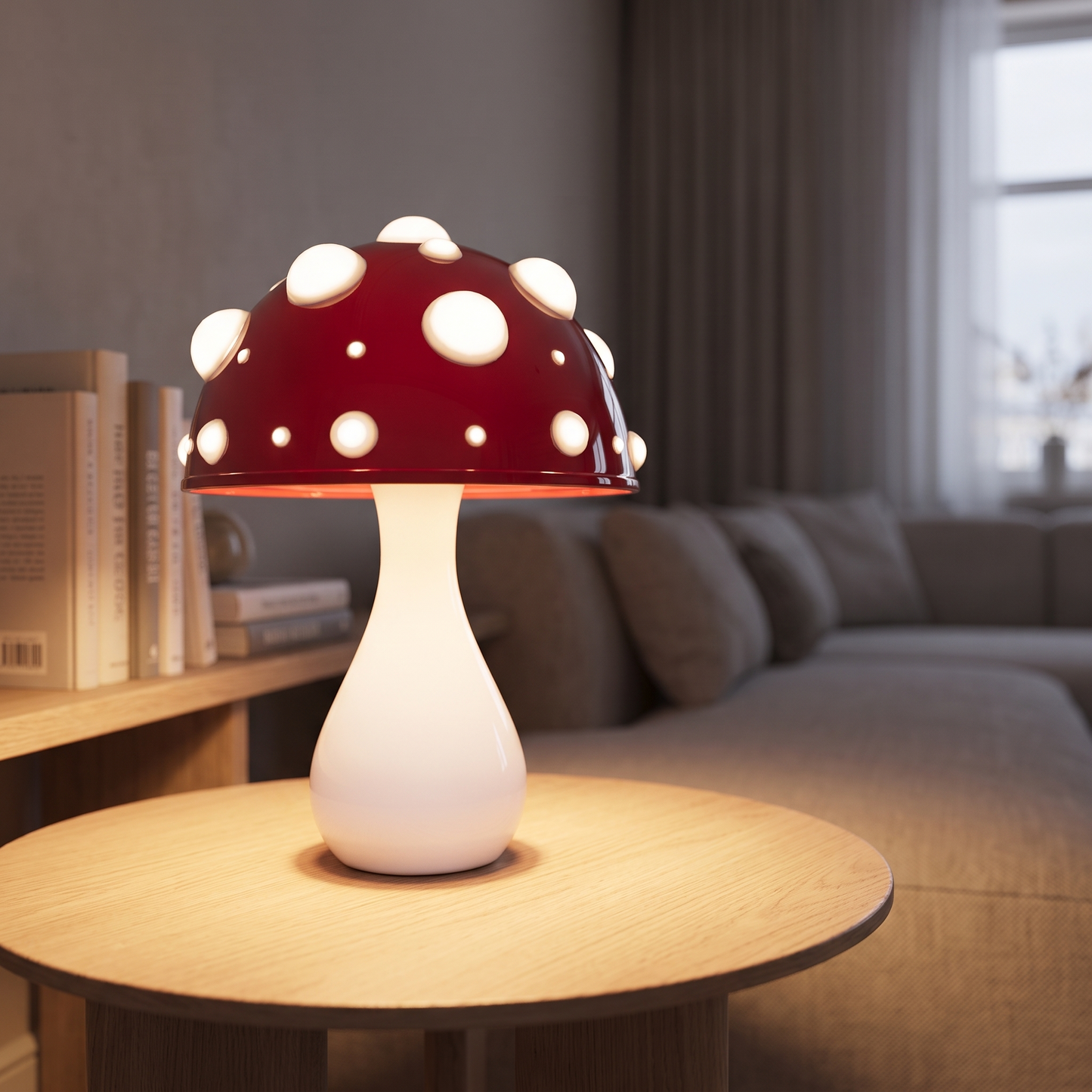 LED Mushroom Table Lamp