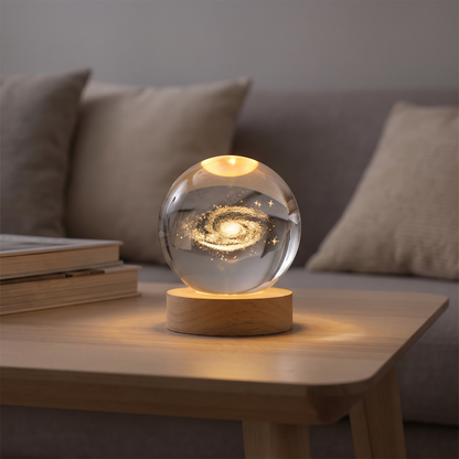 Crystal Ball Planet Night Light