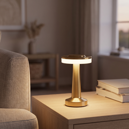 Cordless Metal Table Lamp