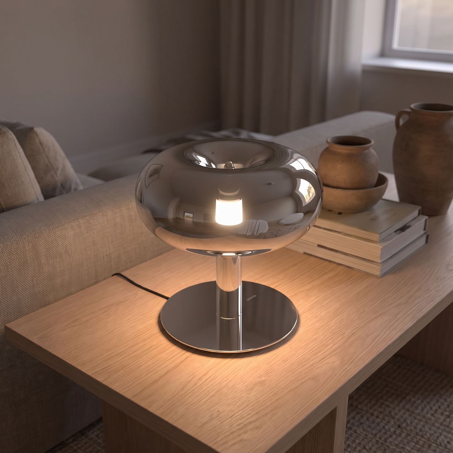 Crystal Touch Dimmable Table Lamp