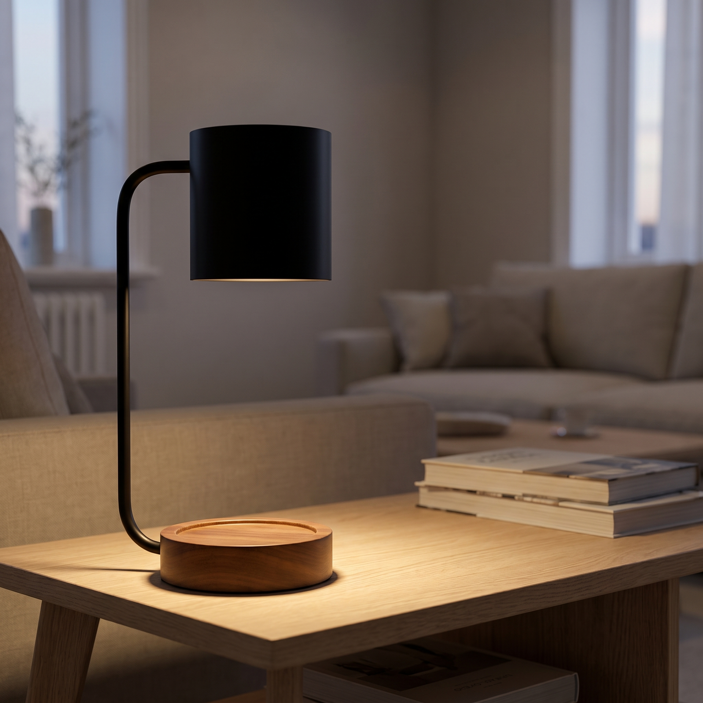 Japanese Minimalist Table Lamp