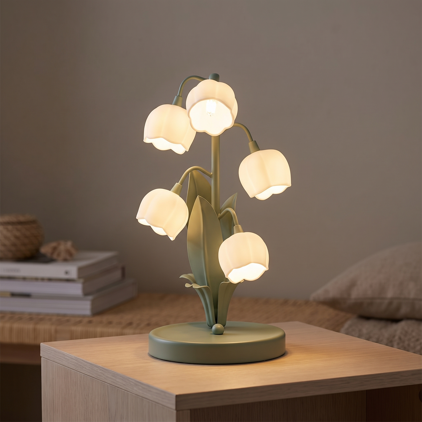 Bell Orchid Table Lamp