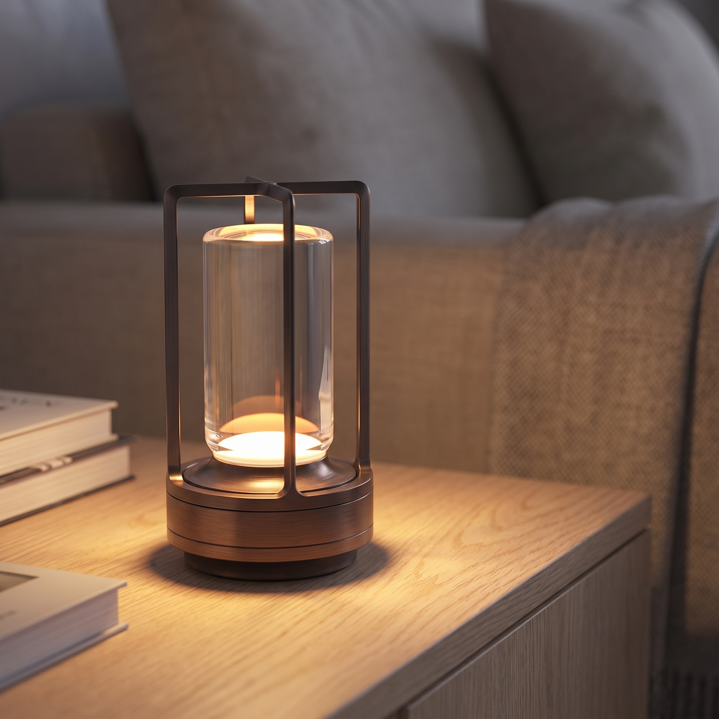 Cordless Lantern Table Lamp