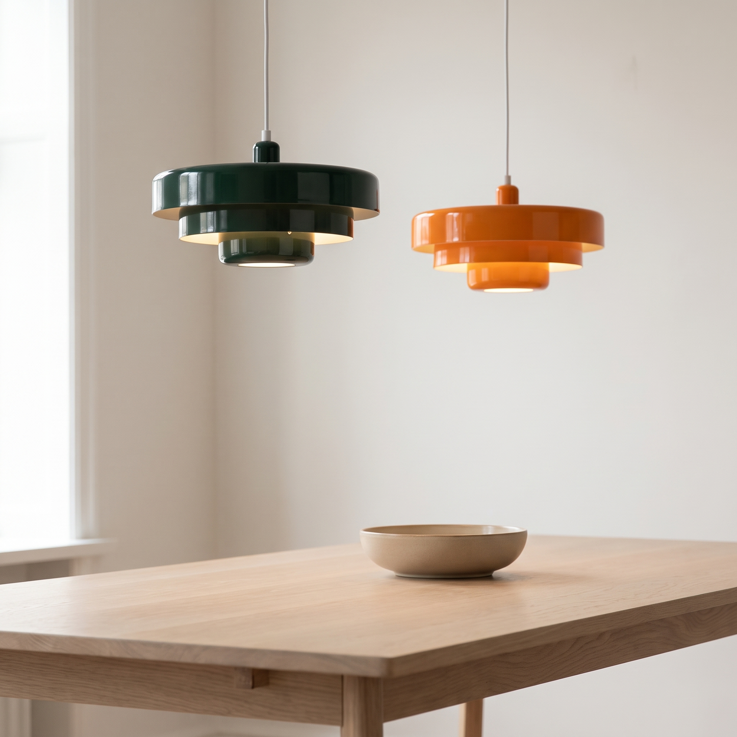 Nordic Vintage Multi-Layered Pendant Lamp