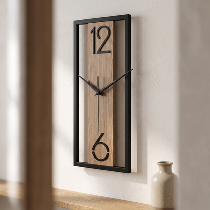 Modern Rectangular Wall Clock