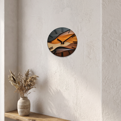 Artistic Round Wall Clock