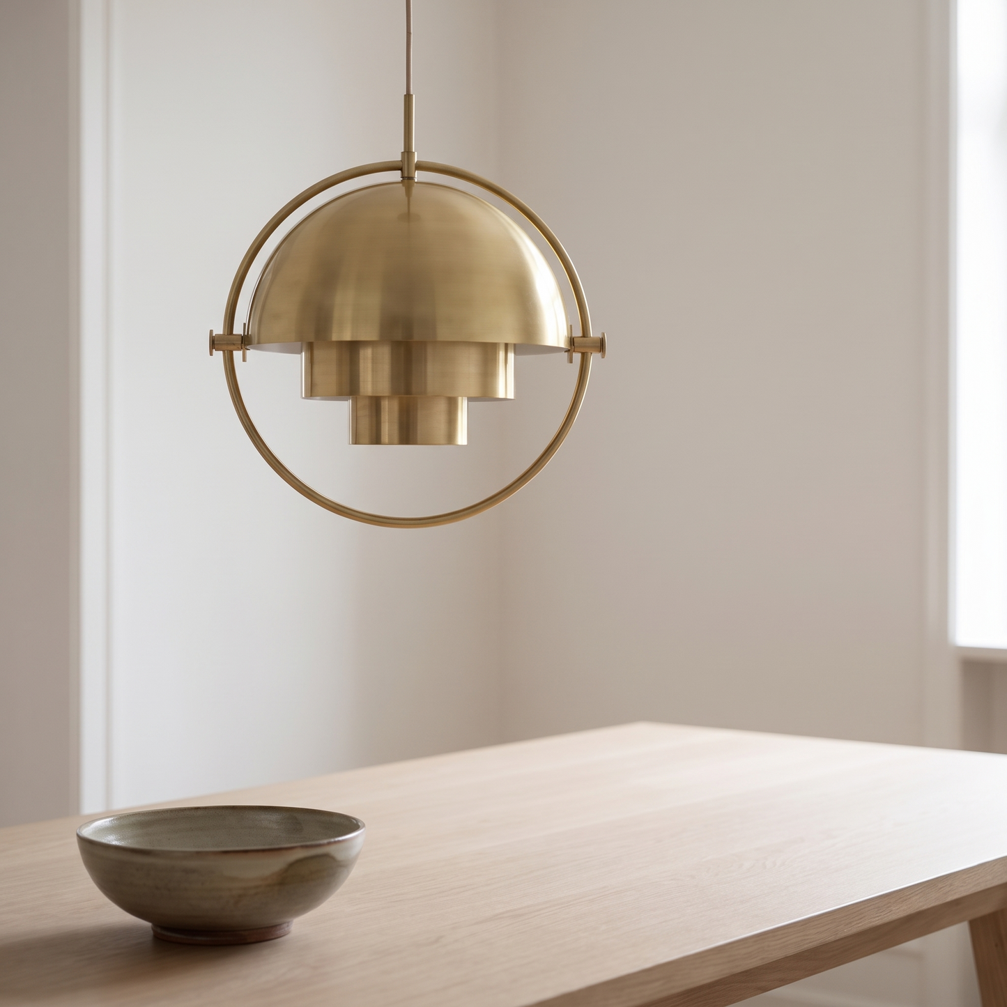 Layered Ring Pendant Light