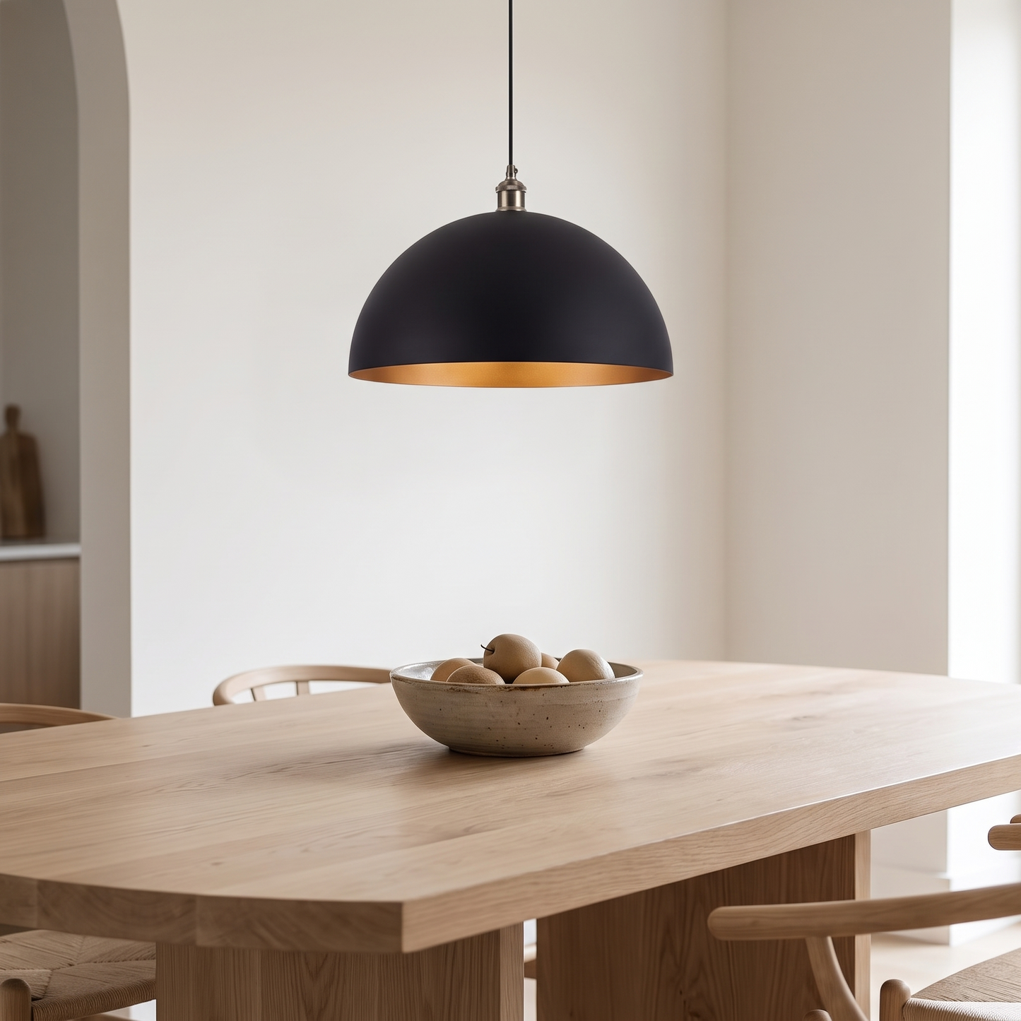 Industrial Dome Pendant Light