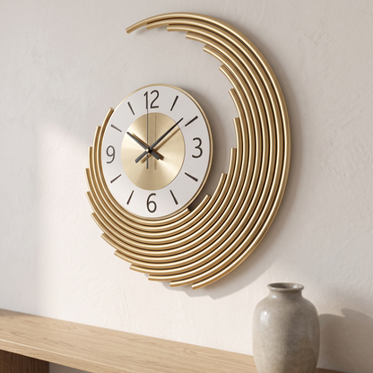 Modern 3D Metal Wall Clock