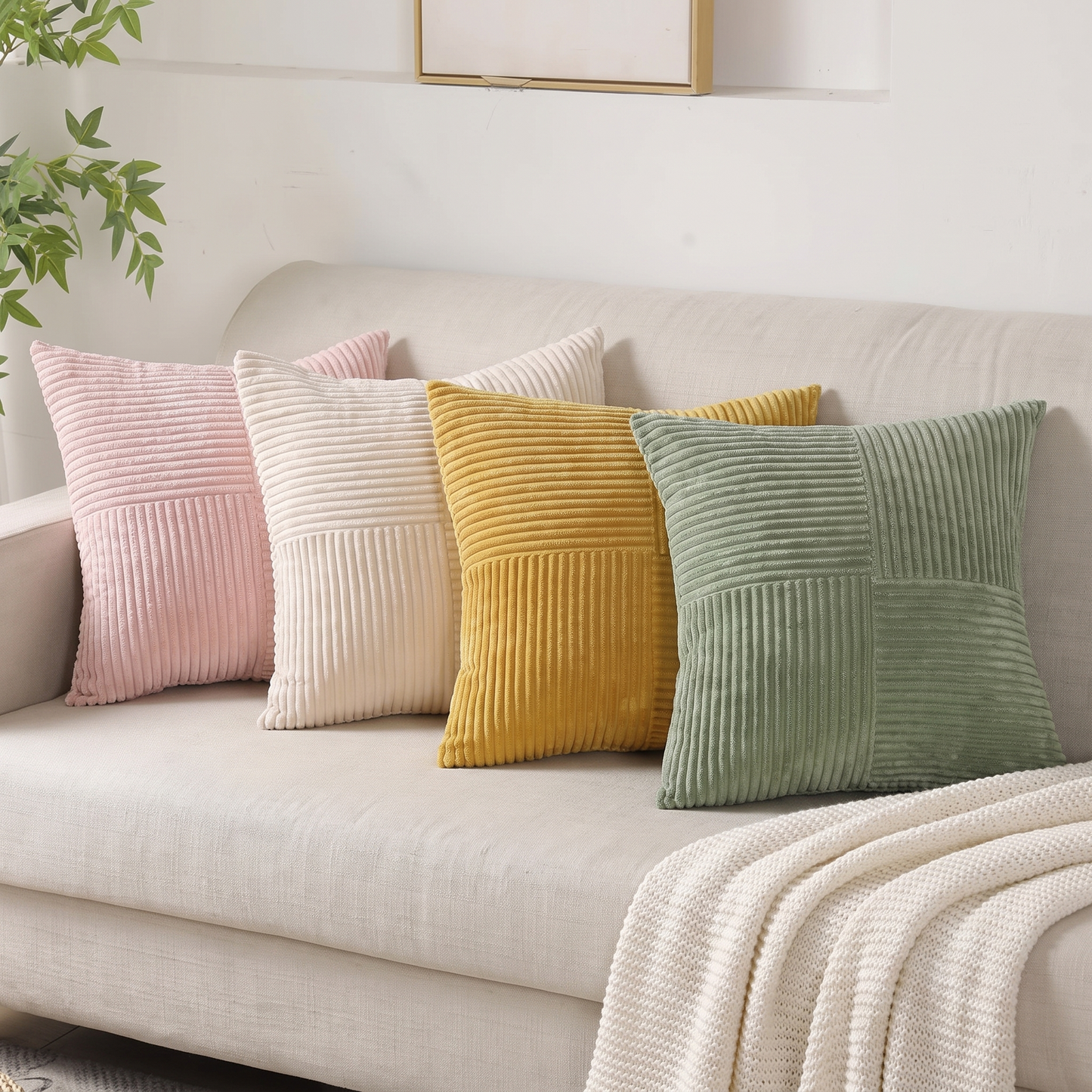 Corduroy Cushion Covers