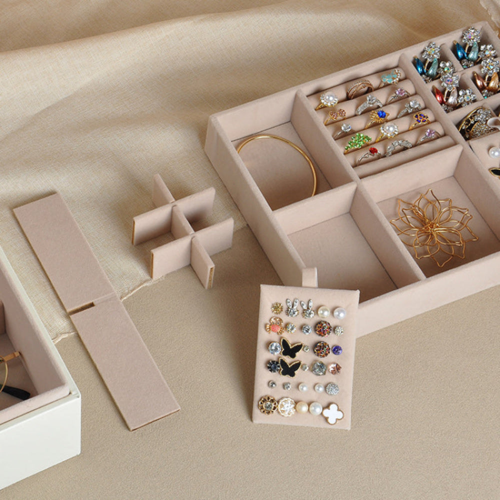 2-Layer Jewelry Box Organizer
