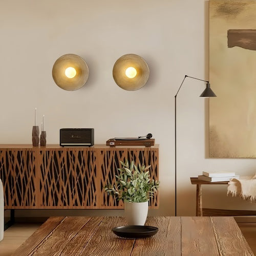 Rustic Wood Wall Sconce