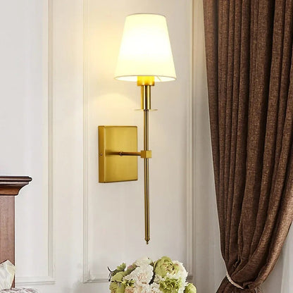 Fabric Shade Wall Sconce