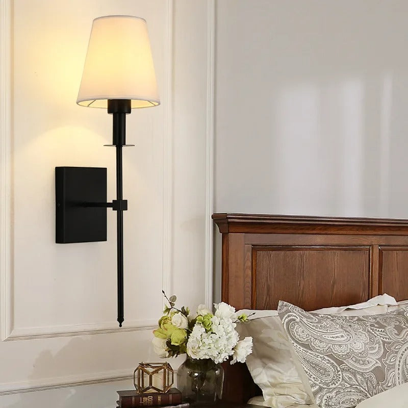 Fabric Shade Wall Sconce