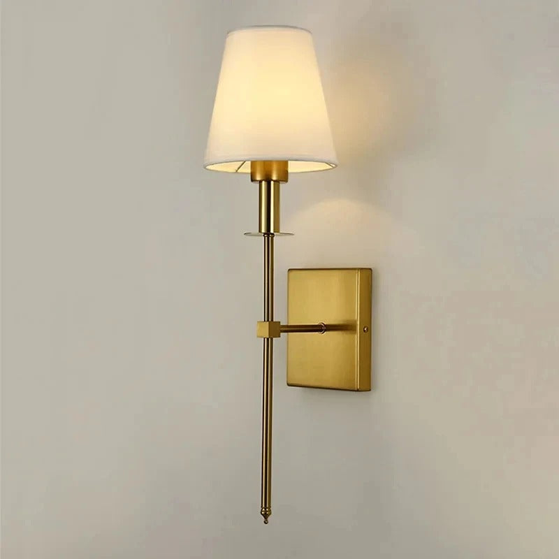 Fabric Shade Wall Sconce