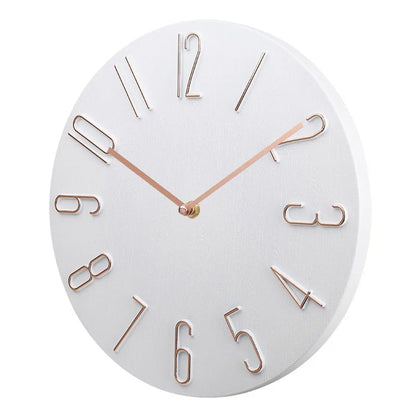 Silent Round Wall Clock