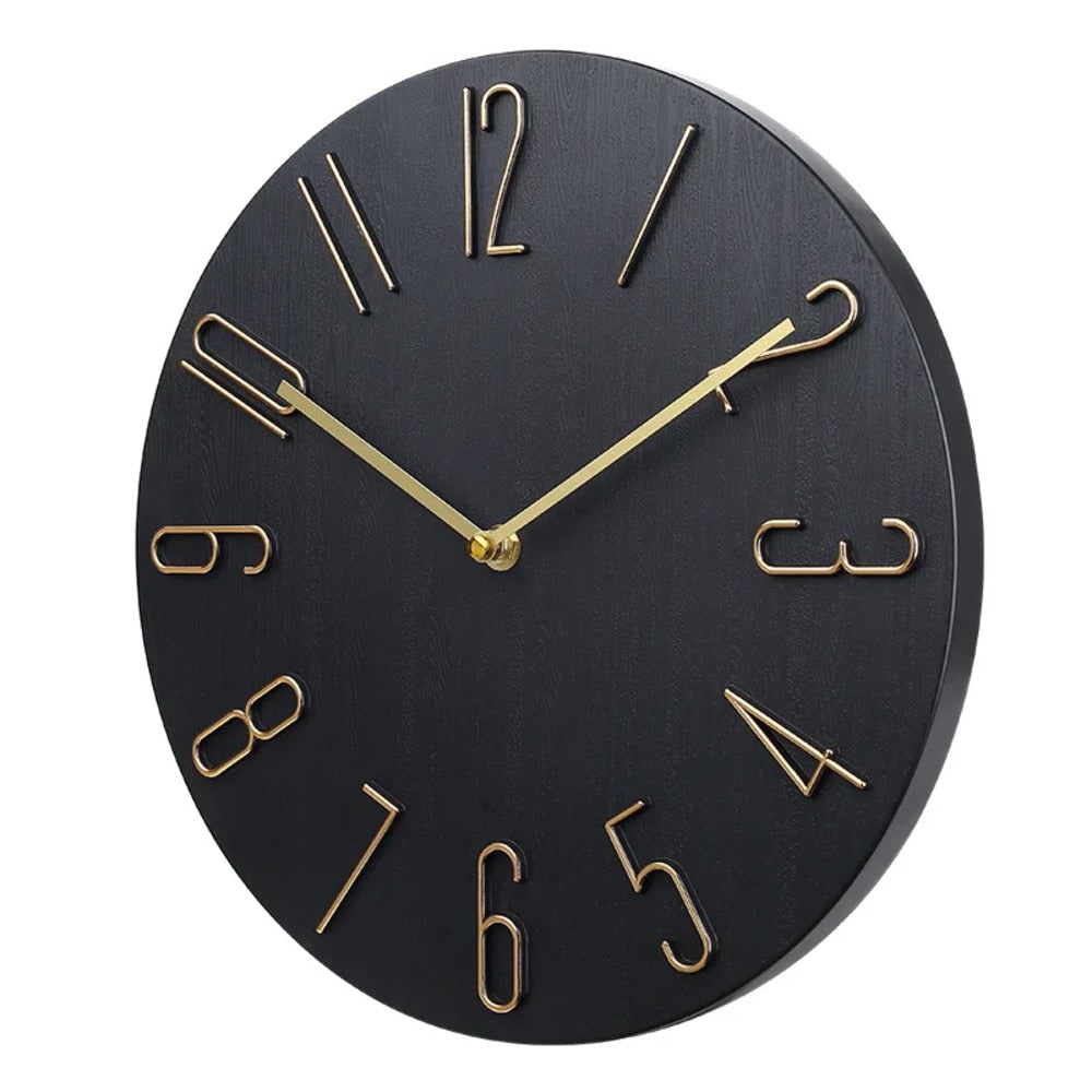 Silent Round Wall Clock