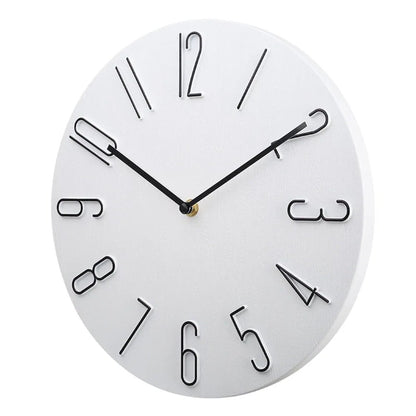 Silent Round Wall Clock