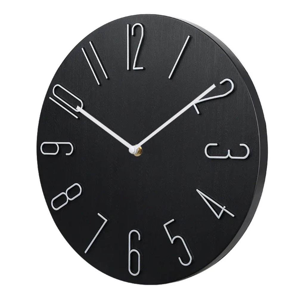 Silent Round Wall Clock
