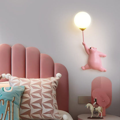 Cute Bear Wall Lamp