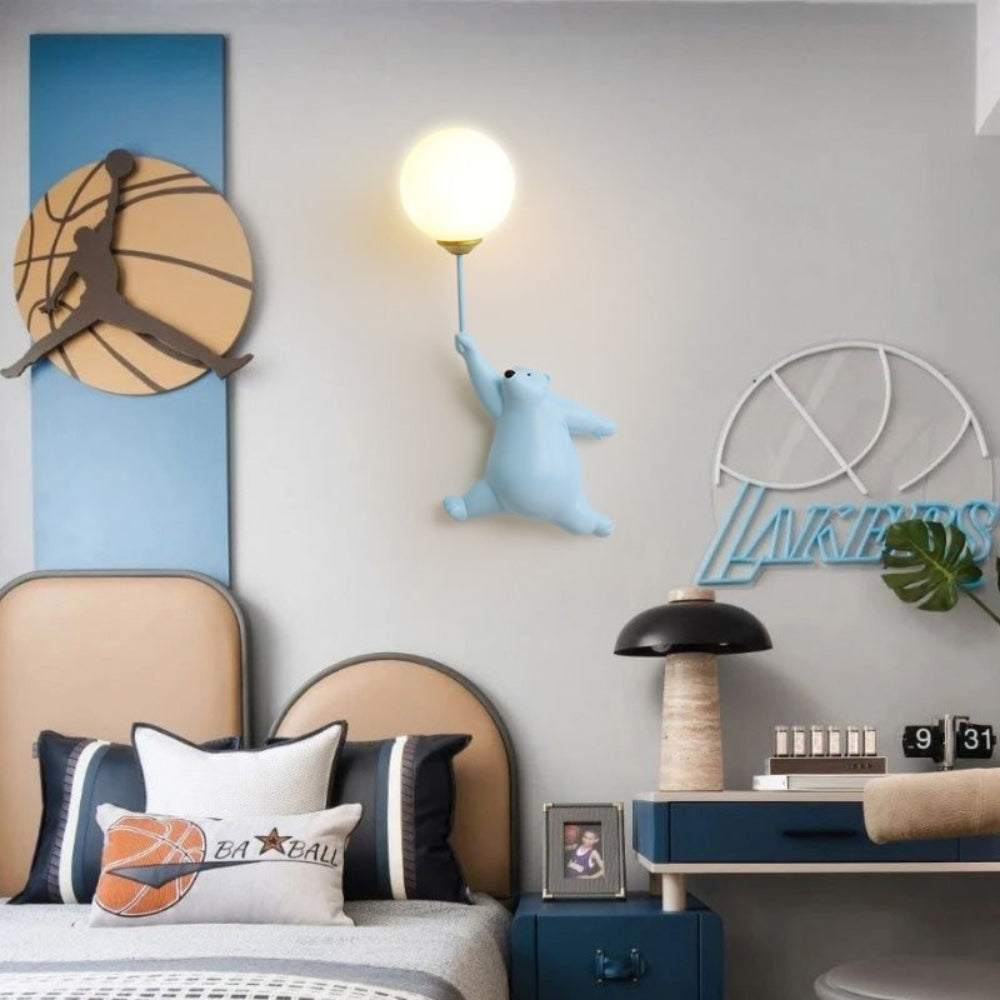 Cute Bear Wall Lamp