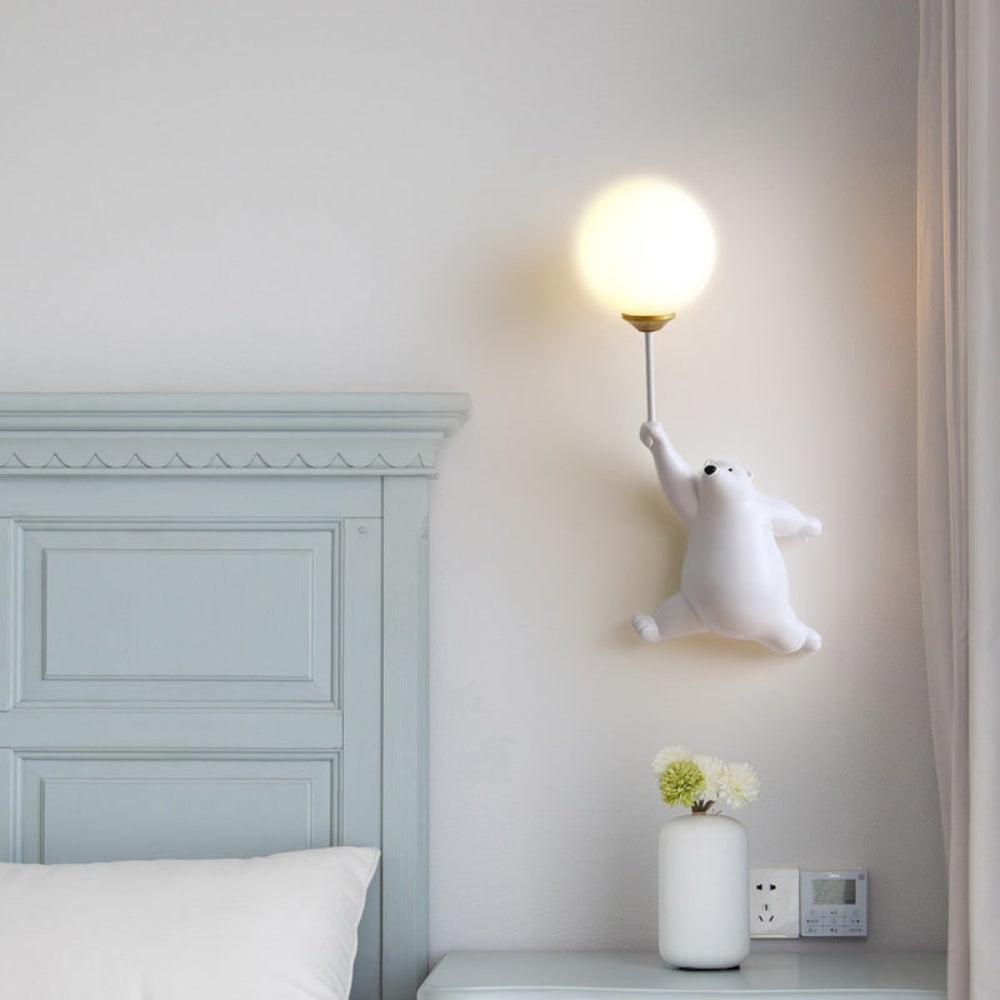 Cute Bear Wall Lamp