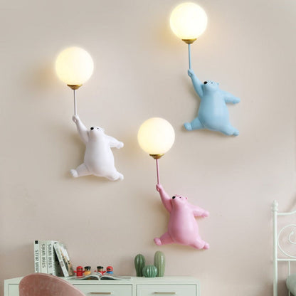 Cute Bear Wall Lamp