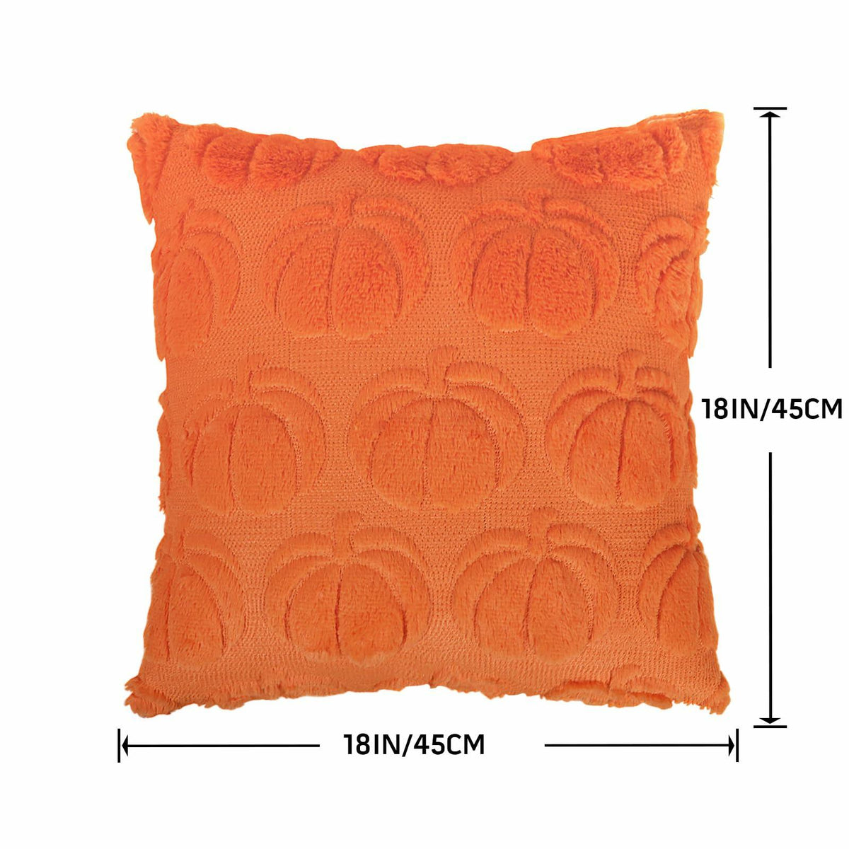 Orlenna Cushion Covers - Pumpkin Print Pair, 18in
