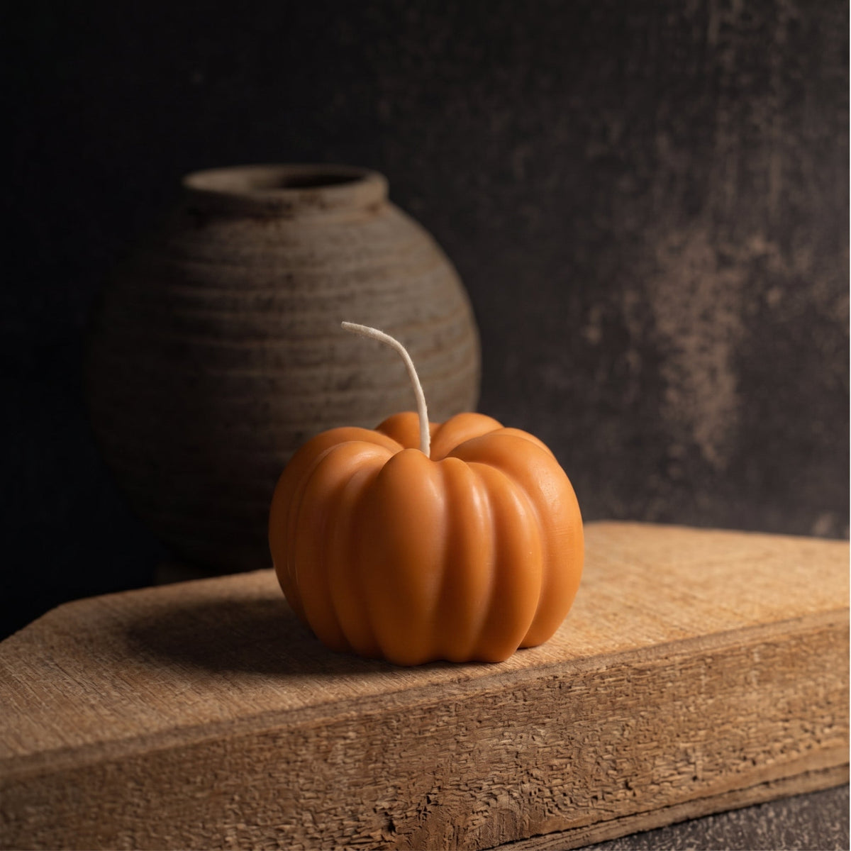 Acorna Sculpture Candle - Cast Acorn, Four Shades