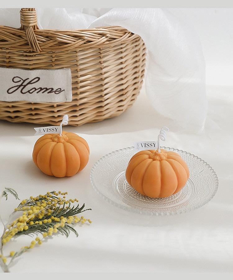 Corella Pumpkin Candle - Handmade Aromatherapy Jar