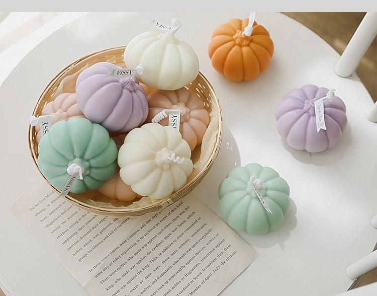 Corella Pumpkin Candle - Handmade Aromatherapy Jar