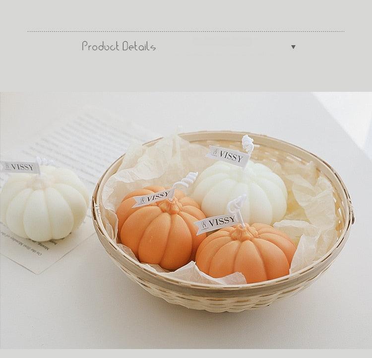 Corella Pumpkin Candle - Handmade Aromatherapy Jar