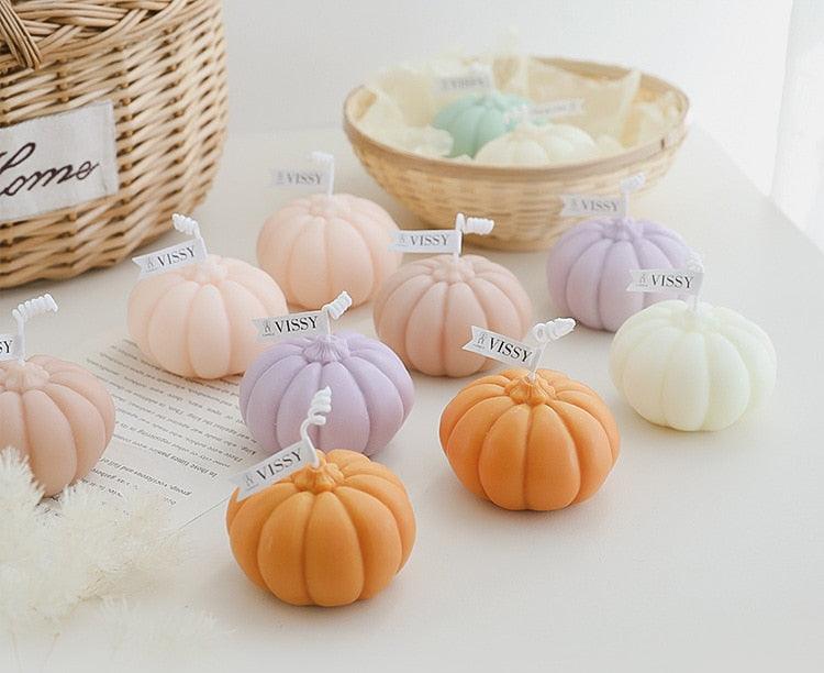 Corella Pumpkin Candle - Handmade Aromatherapy Jar
