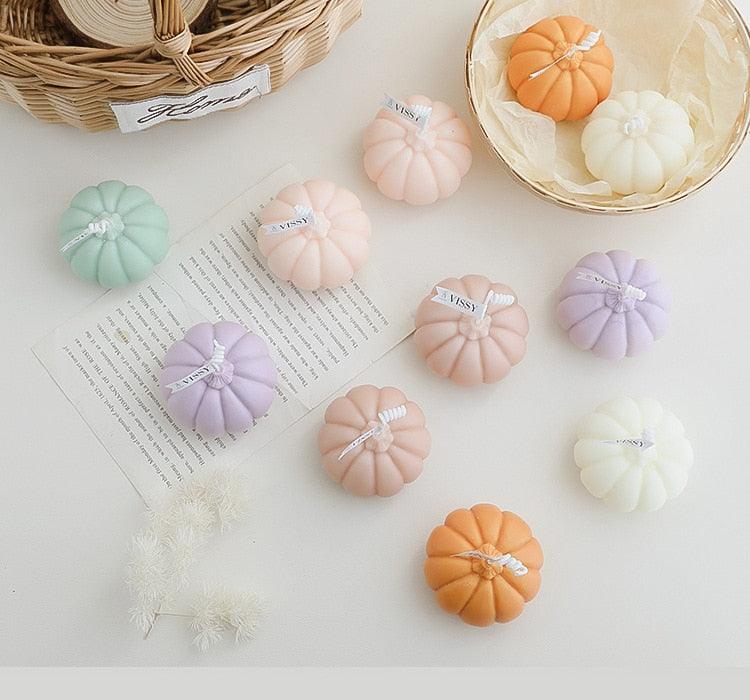 Corella Pumpkin Candle - Handmade Aromatherapy Jar