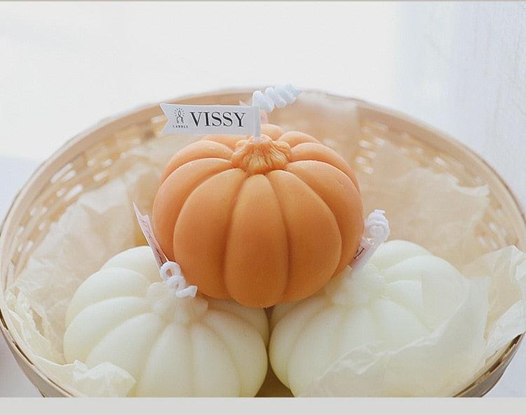 Corella Pumpkin Candle - Handmade Aromatherapy Jar