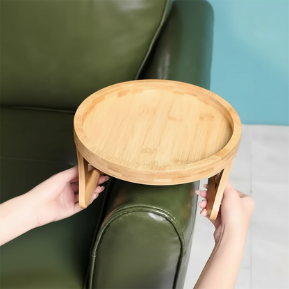 Folding Armrest Side Table