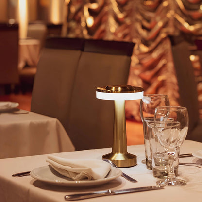 Cordless Metal Table Lamp
