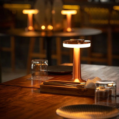 Cordless Metal Table Lamp