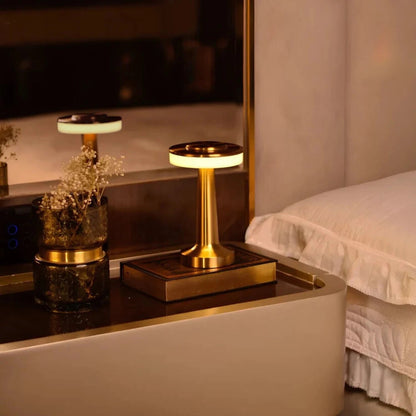 Cordless Metal Table Lamp
