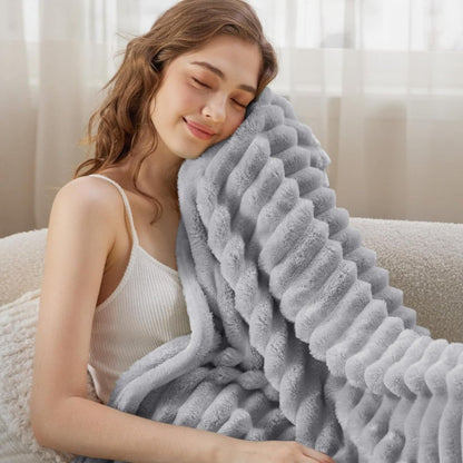 Cozy Plush Throw Blanket