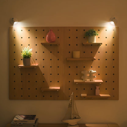Battery Operated LED Spotlight Sconce